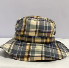 無印良品 バケットハット チェック柄