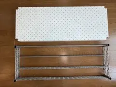 ホームエレクターHome ERECTA 3段スチールラック 約120×45×70のサムネイル