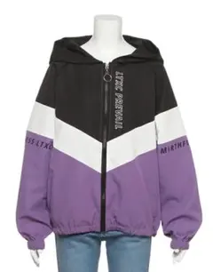 ラブトキシック斜め切替ビッグマウンテンパーカー