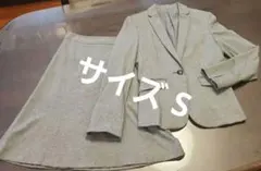 グレー テーラードジャケット スウェット素材