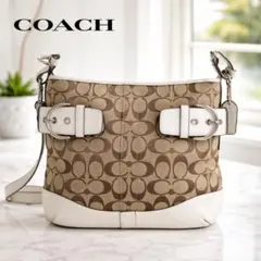 【極美品】COACH シグネチャーショルダー