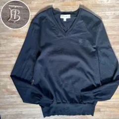 カシミヤ vネック ブラック