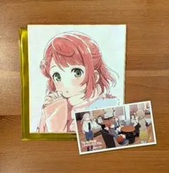 エマ・ヴェルデ　宮下愛　箔押し　色紙　映画　特典 映画「ニジガク」第2章、入場者プレゼントはミニ色紙 Dolby Cinema