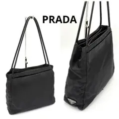 PRADA プラダ 三角プレート トートバッグ 肩掛けバッグ テスートナイロン