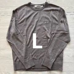 ユニクロ アニヤ メリノクルーネックセーター L