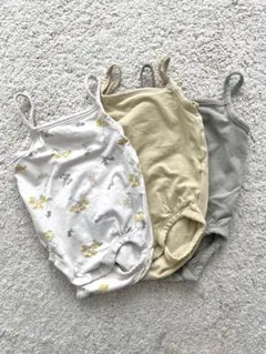 H&M オーガニックコットンタンクトップ 3枚セット 62