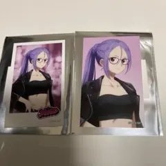 ソードアート・オンライン イラストカード ライダースジャケット ミト 2種