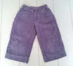 パンツ コーデュロイ 薄紫 ラベンダー色 petit main 100