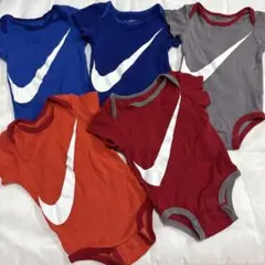 Nike ベビー ロンパース 5点セット 0-6M