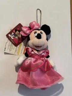 ミニー ぬいぐるみ キーホルダー　ディズニー バレンタイングッズ