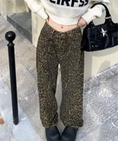 SHEENA ヒョウ柄パンツ Mサイズ