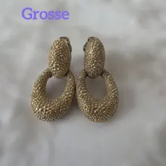 グロッセGrosseゴールド オープンリング イヤリングのサムネイル