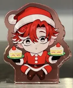 最安値　ヒューマンバグ大学　アクリルブロック　　クリスマスver. タコ