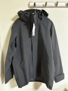 【新品】UNIQLO Uブロックテックユーティリティパーカ ダークグレー L