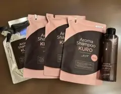 セレクタージュ　アロマシャンプーKURO　詰め替え用　200ml 4個＋容器 Amazon | selectage セレクタージュ アロマシャンプー クロ
