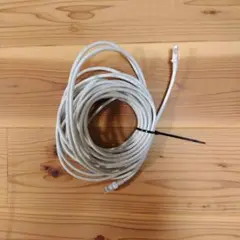 ホワイト LANケーブル 約6メートル以上 RJ-45