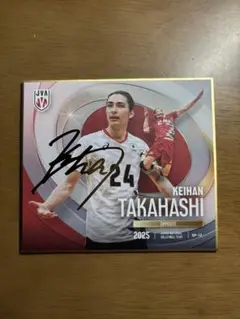 JVA 男子バレー 日本代表 西山大翔 サイン色紙 016/160] 西山大翔 (レアカード：生写真カード) 】 バレーボール