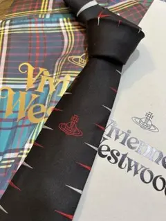 美品✨Vivienne Westwood ネクタイ　オーブ　ジャガード　黒 2025年最新】Vivienne Westwood MAN メンズ ネクタイの人気
