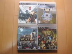 ＰＳ３ソフト４枚セット　ダンジョンシージ３ 他