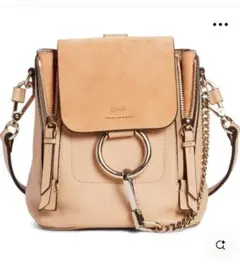 Chloé ベージュ レザー リュックのサムネイル