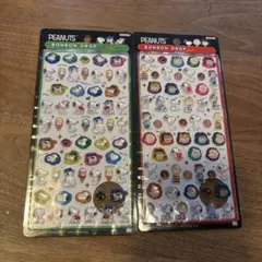 PEANUTS スヌーピー　BONBON DROP 2シートセット