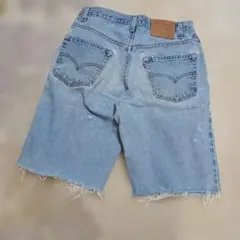 Levi's ダメージ加工ショートパンツ 32インチ