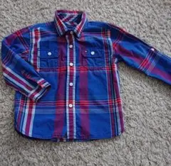 トミーヒルフィガー 2T チェックシャツ