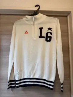 le coq sportif 薄手ニットトップス　長袖　ゴルフ