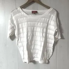 ヴィヴィアン RED LABEL オーブ刺繍 半袖カットソー S 白 イタリア製のサムネイル