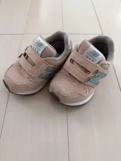 ニューバランス ベビーシューズ 313 12cm ブルー ピンク NB