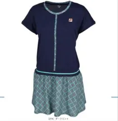 LサイズFILA テニスウェア ワンピース ネイビー街着にも¥14080の品 LサイズFILA テニスウェア ワンピース ネイビー街着にも¥14080の品