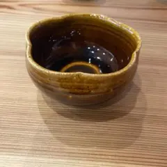 未使用 月山鼓窯 岩坂直氏 抹茶茶碗 飴釉 窯変釉 - メルカリ