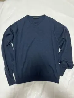 ELABORATE ウールニット　ネイビー