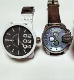 ジャンク DIESEL 腕時計 3点セット