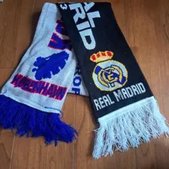 ATLETICOMadrid VS Bayer04Leverkusenマフラー - メルカリ