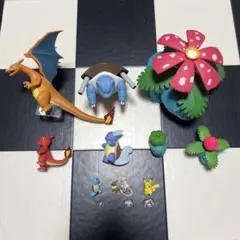 フシギバナ リザードン カメックス フィギュア2004 TOMY - メルカリ