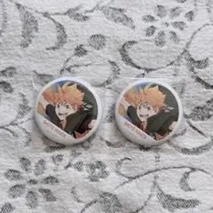 ハイキュー 日向翔陽 横断幕 缶バッジ