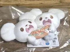 ポケモン　一番くじ　F賞ぬいぐるみマスコット　ワッカネズミ