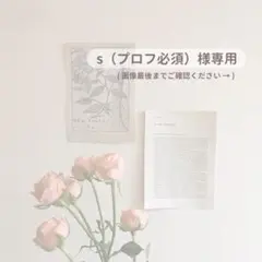 ♩ s（プロフ必須）様専用出品