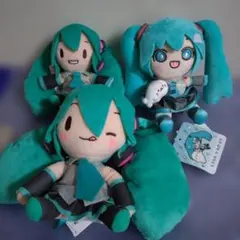 新品】初音ミクシリーズ ちびぐるみ 4個セット ボーカロイド