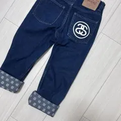 【stussy】デニム　キッズ　110cm相当