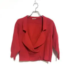 Raspberry レディース　ニットカーディガン/ボレロ　無地　　　　Mサイズ