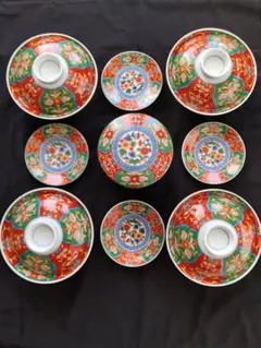 〈龍峰窯 〉京赤絵 6客豆皿揃陶磁器 化粧箱付き 2026年最新】京紫龍峰の人気アイテム - メルカリ