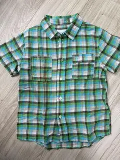DIESEL 半袖チェックシャツ X S