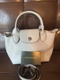 LONGCHAMP ルプリアージュ キュイール XS グレー
