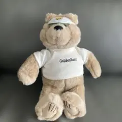 Golden Bear ぬいぐるみ クマ サンバイザー付き
