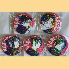 NARUTO　ナルト　原作　オールスター　缶バッジ　うちはサスケ　5個セット