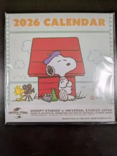 【新品未開封】2026 スヌーピー 卓上カレンダー