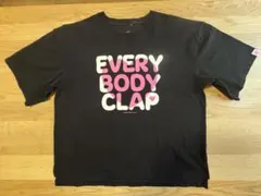 clap Tシャツ　黒　Mサイズ