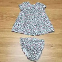 【美品】ザラベイビー　小花柄ワンピース